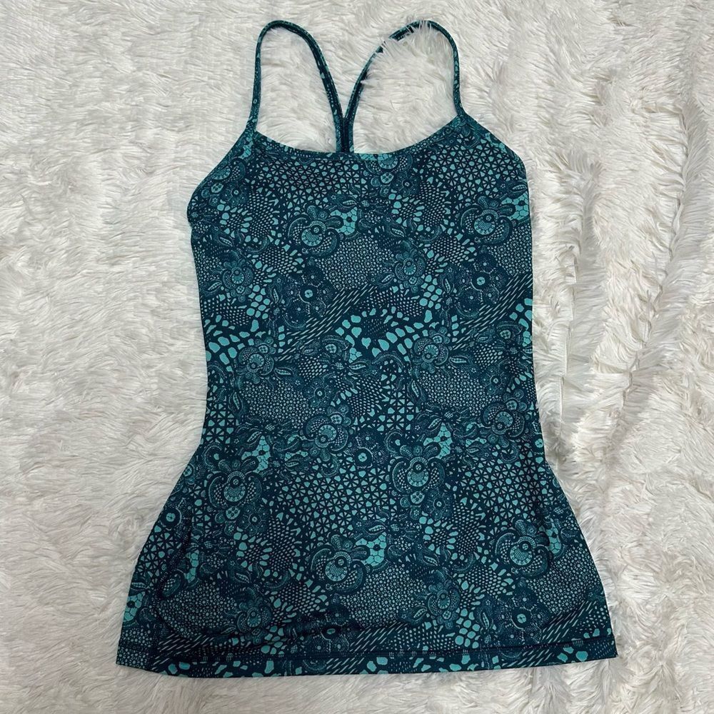 Lululemon Power Y Patterned Tank